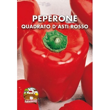 Peperone Quadrato d'Asti Rosso