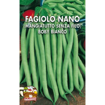 Fagiolo Nano Boby Bianco