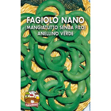 Fagiolo Nano Anellino Verde